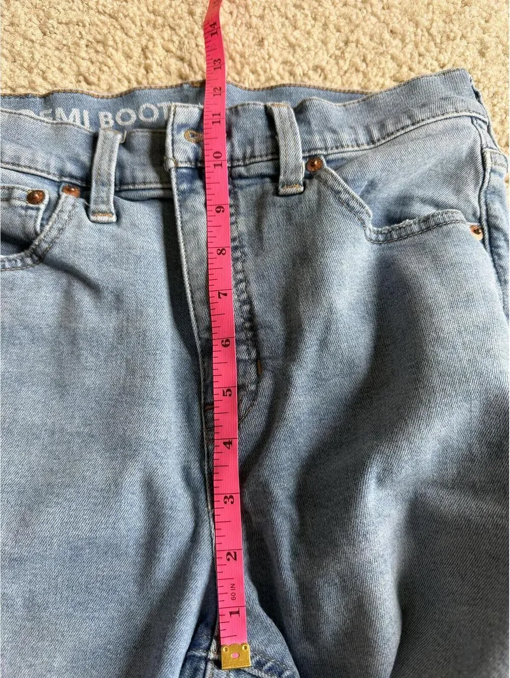 28 J.Crew Demi Bootcut Raw Hem Jeans